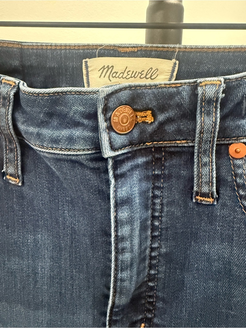 Madewell High Rise Denim Jeans Medium Wash Casual Capsule Closet